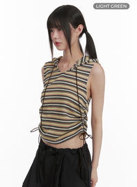 striped-sleeveless-hoodie-ca418