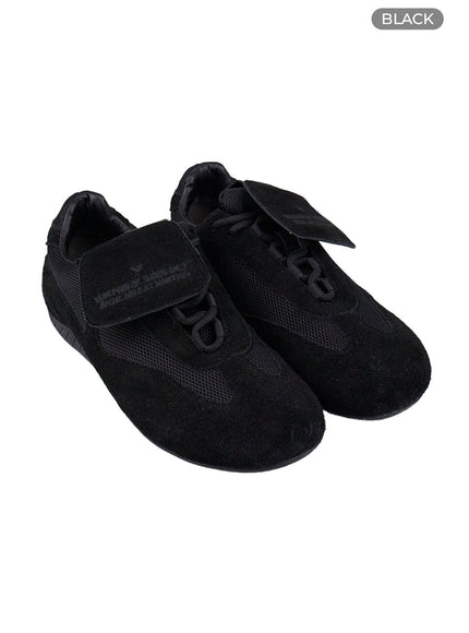 suede-sneakers-co415 / Black