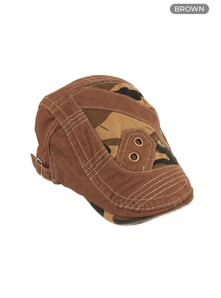 vintage-stitch-cap-cl415 / Brown