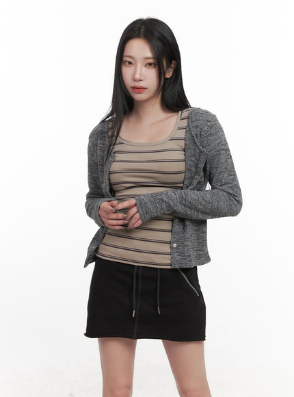 Essential Slim-Fit Cardigan CJ517