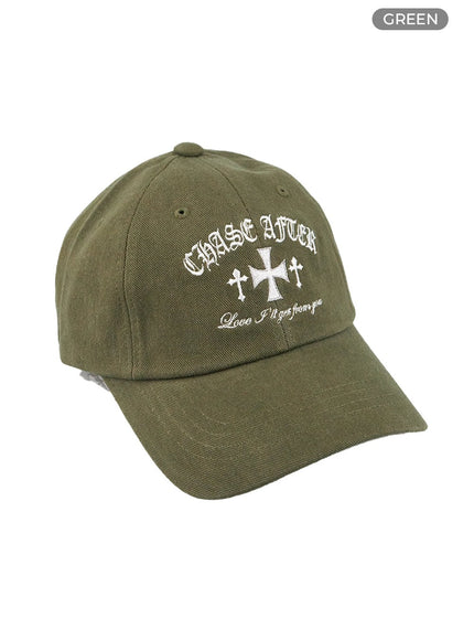 embroidered-graphic-hat-cg413 / Green