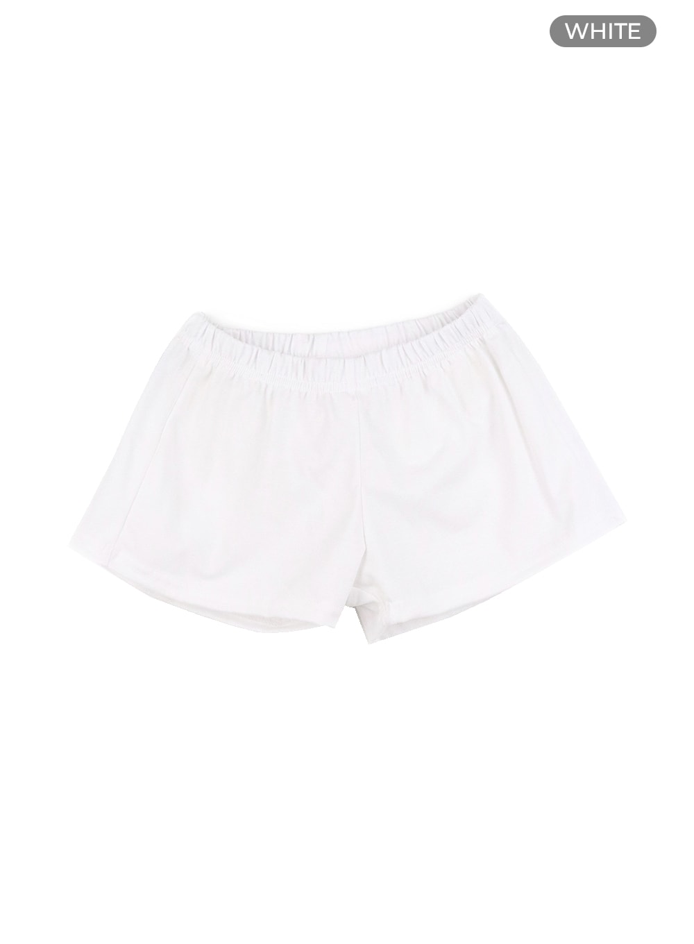 waist-band-solid-inner-shorts-om426 / White