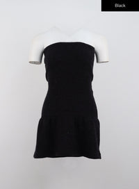 flare-tube-top-mini-dress-cn329