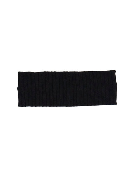 solid-polyester-hair-elastic-cn405 / Black