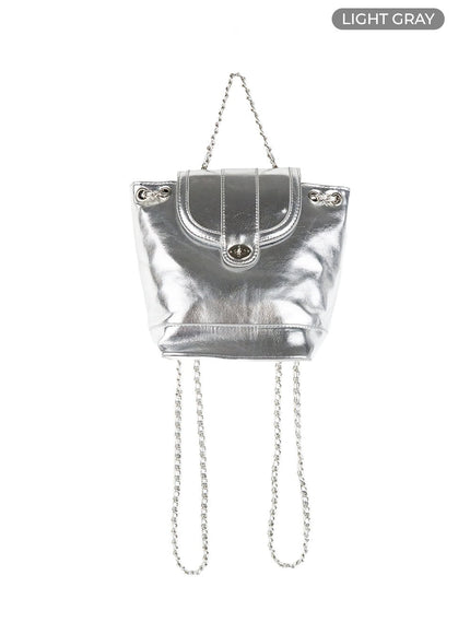 chain-link-faux-leather-backpack-ol416