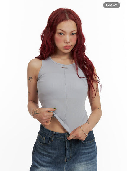 solid-tank-top-cy430 / Gray