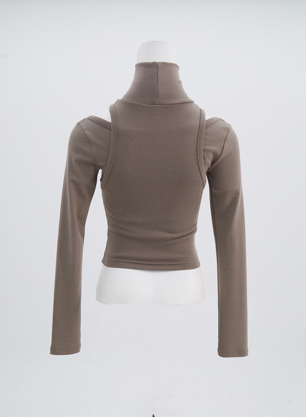 turtle-neck-cut-out-long-sleeve-top-cn314