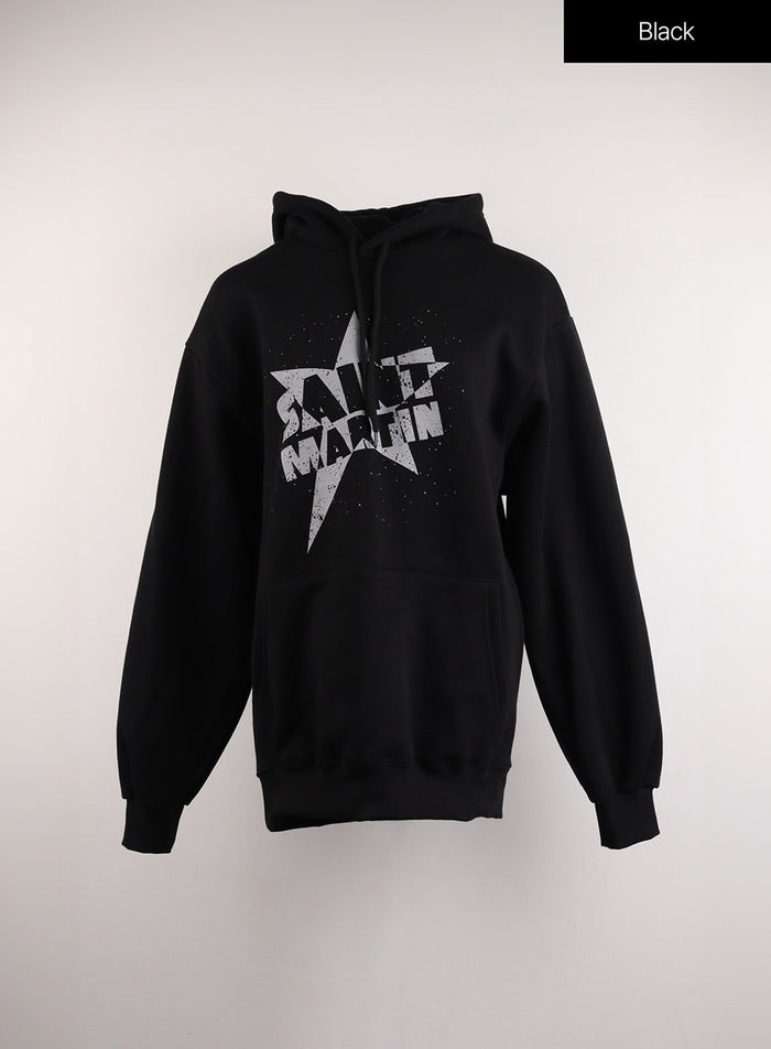 graphic-hoodie-sweatshirt-cj412 / Black