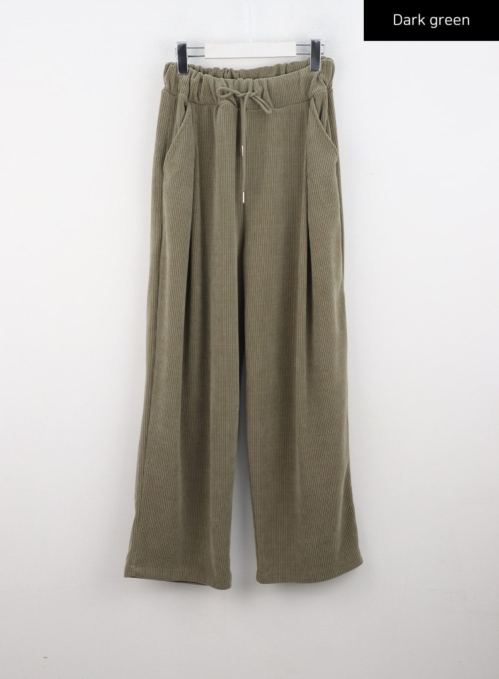 wide-leg-sweat-pants-cn321 / Dark green