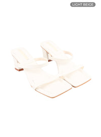strap-heeled-sandals-oa415 / Light beige