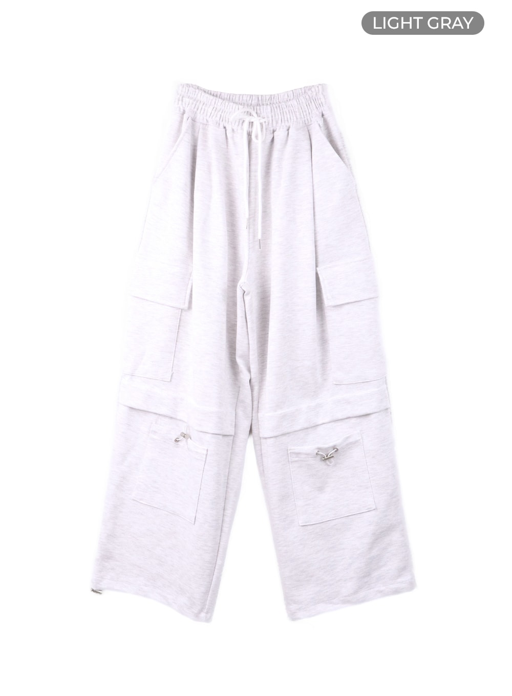 straight-pocket-sweatpants-cf423 / Light gray