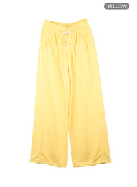 drawstring-sweatpants-om427 / Yellow