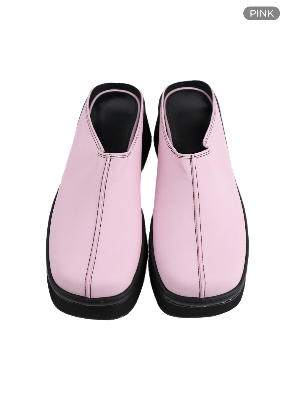 solid-chunky-heels-cm406 / Pink