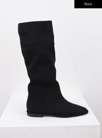 shirred-faux-leather-boots-cs314