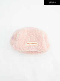 plush-pouch-in317 / Light pink