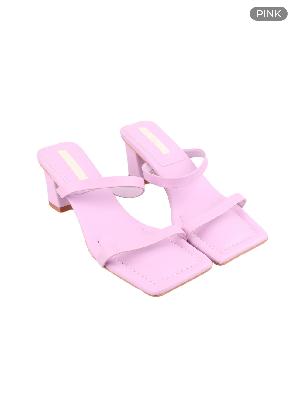 strap-heeled-sandals-oa415 / Pink