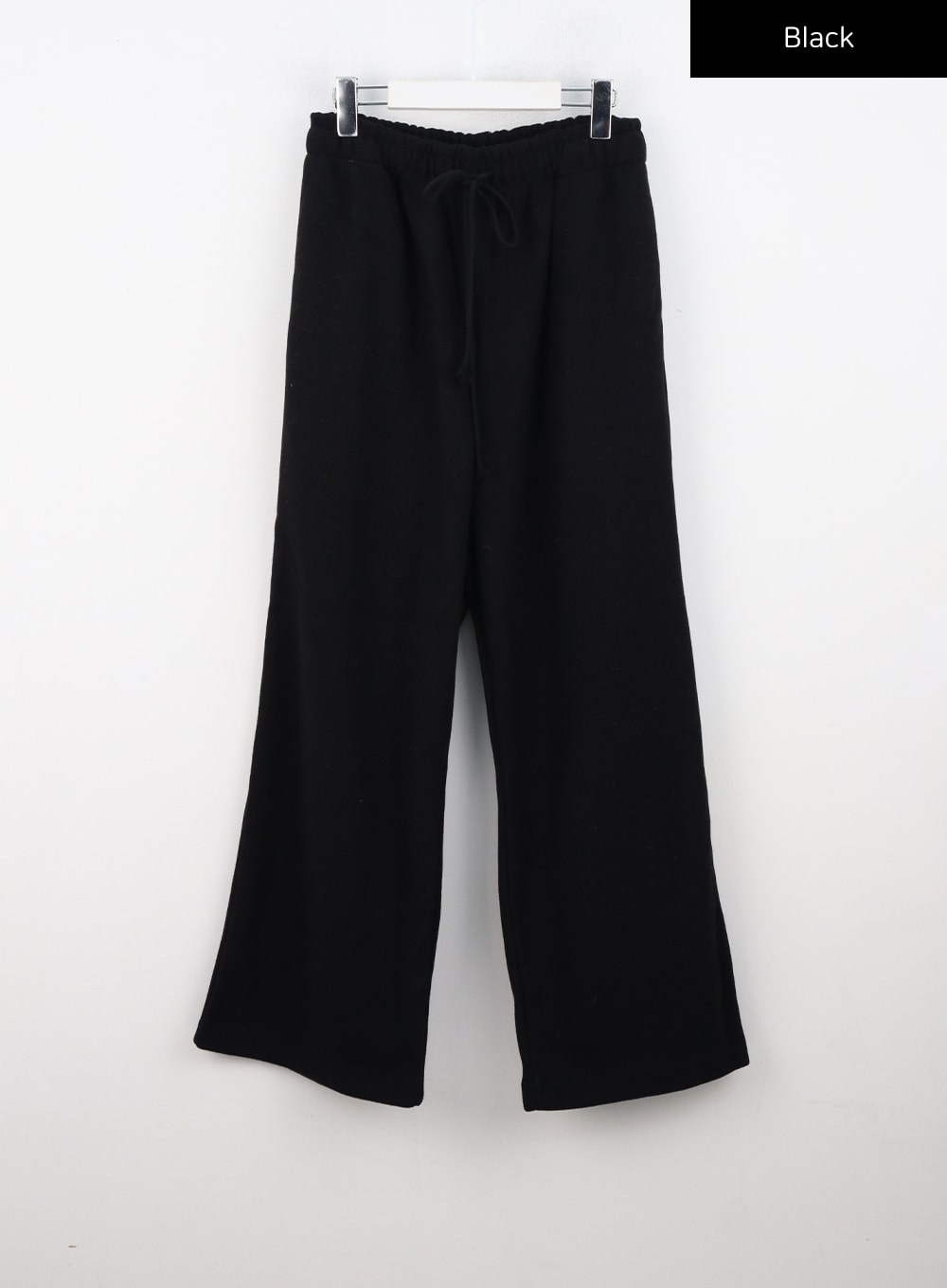 wide-leg-soft-sweatpants-cn303 / Black