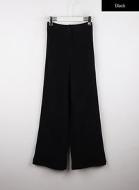 soft-knit-sweatpants-od327 / Black