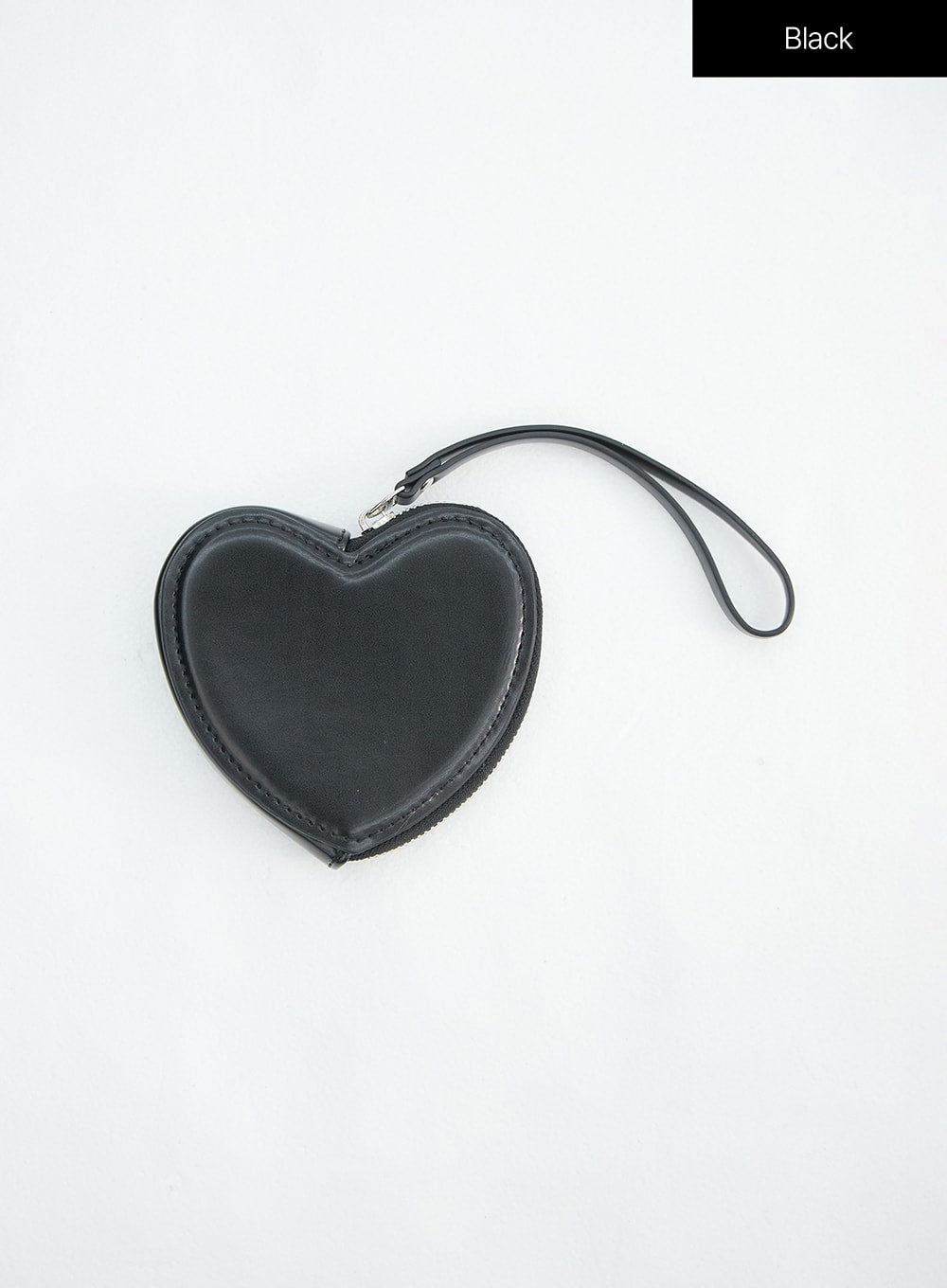 heart-clutch-bag-in317 / Black