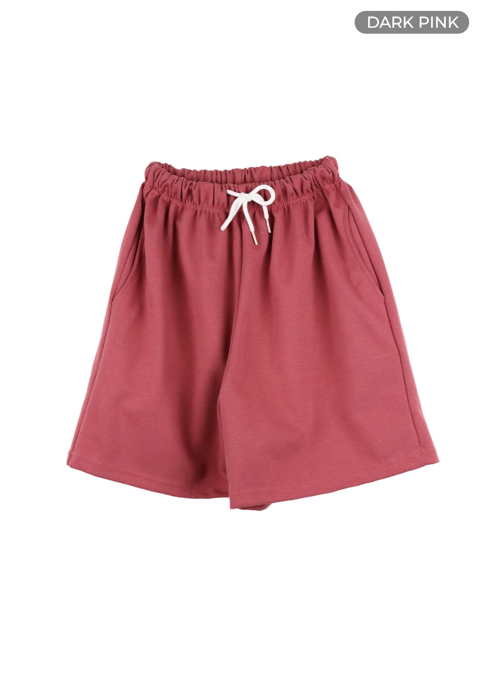 cozy-sweat-shorts-om426 / Dark pink