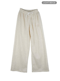 embroidered-cotton-sweatpants-og409 / Light beige