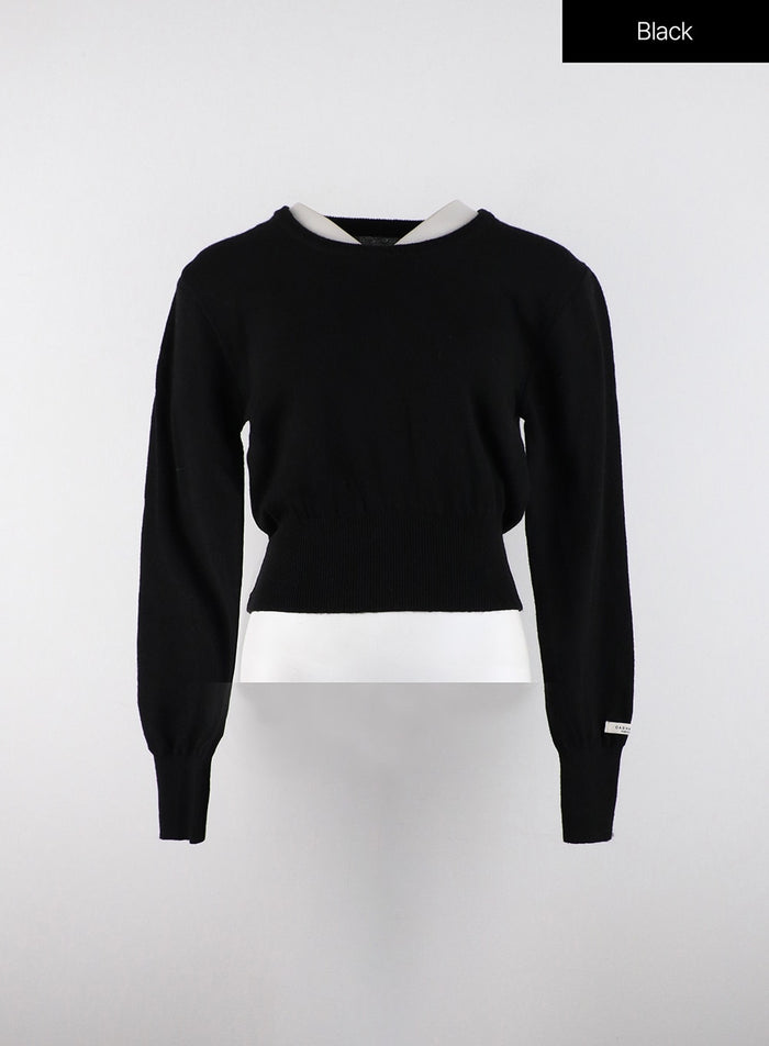 cozy-cropped-knit-sweater-od320 / Black