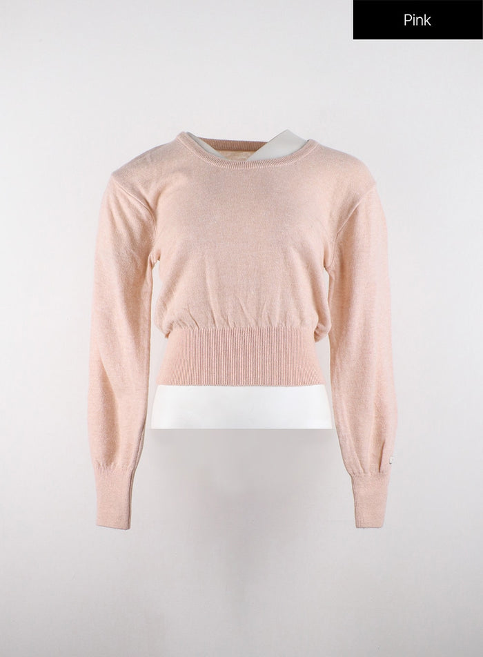 cozy-cropped-knit-sweater-od320 / Pink