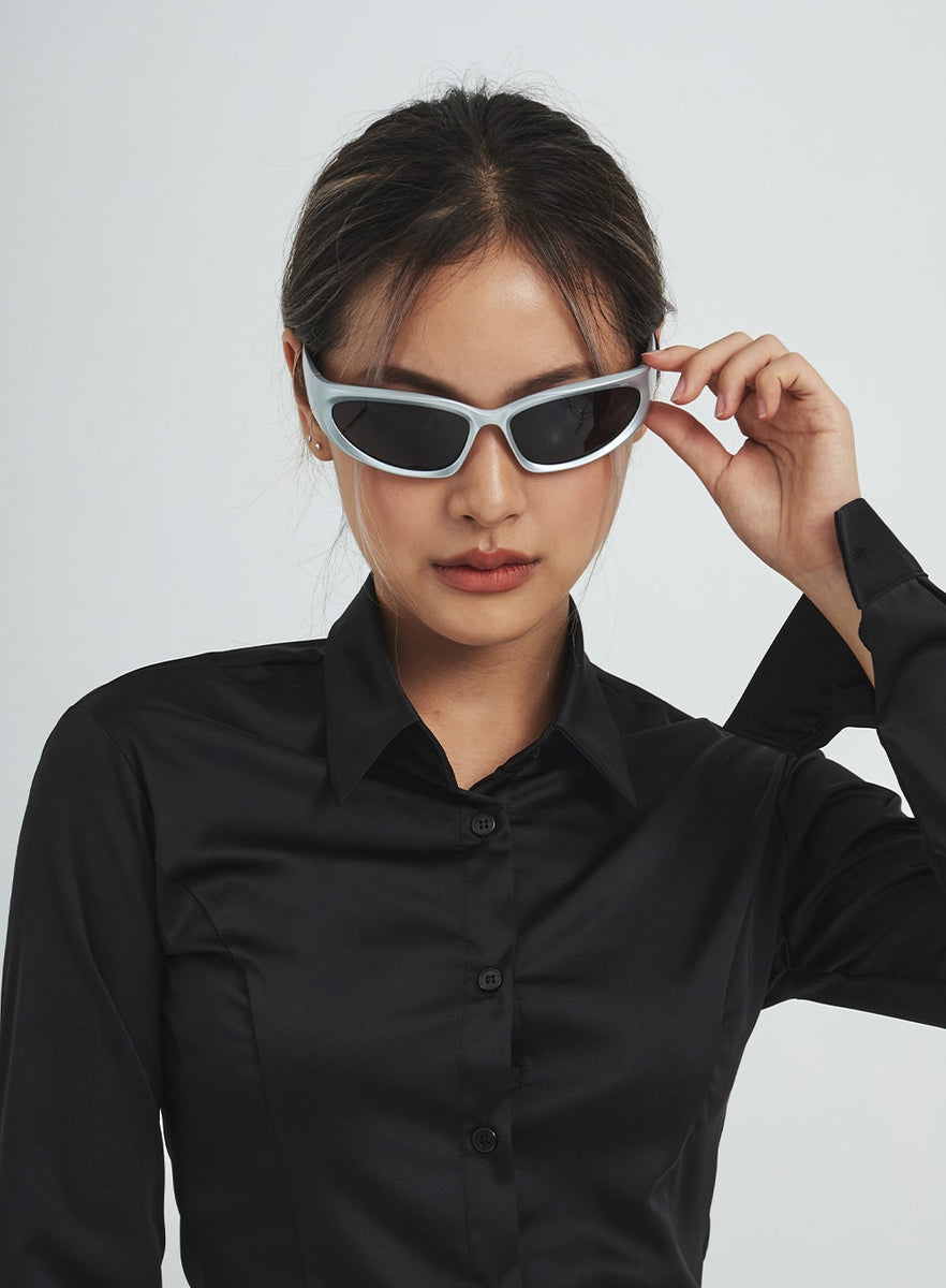 Y2K Milenium Sunglasses CS14 - Korean Women's Fashion | LEWKIN