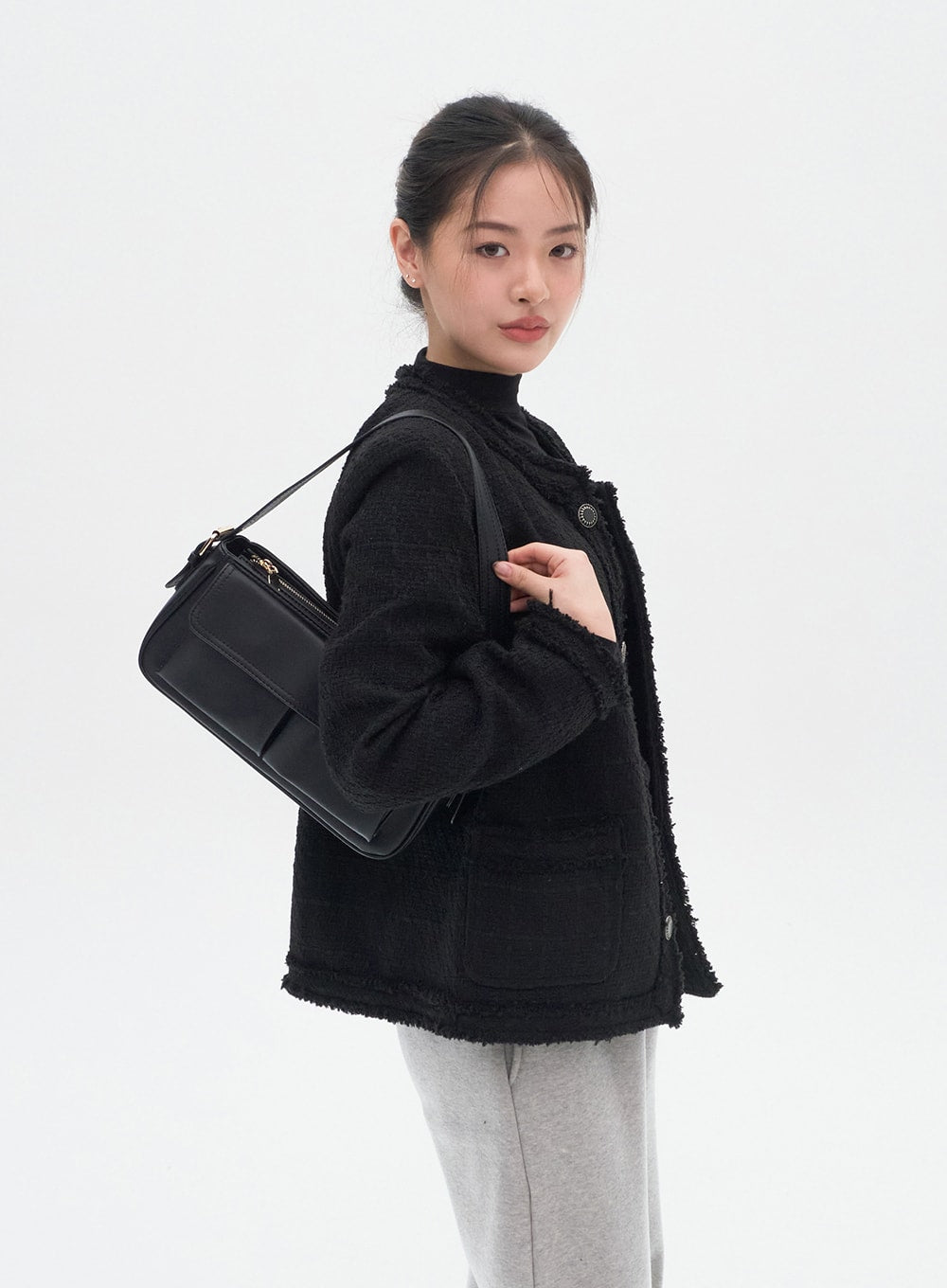 Tweed Jacket (Unisex) - Korean Women's Fashion | LEWKIN