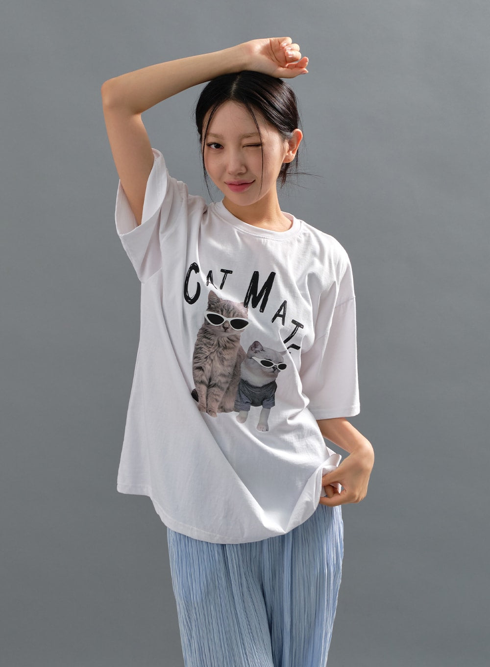 キャットメイトロゴTシャツ CJ15