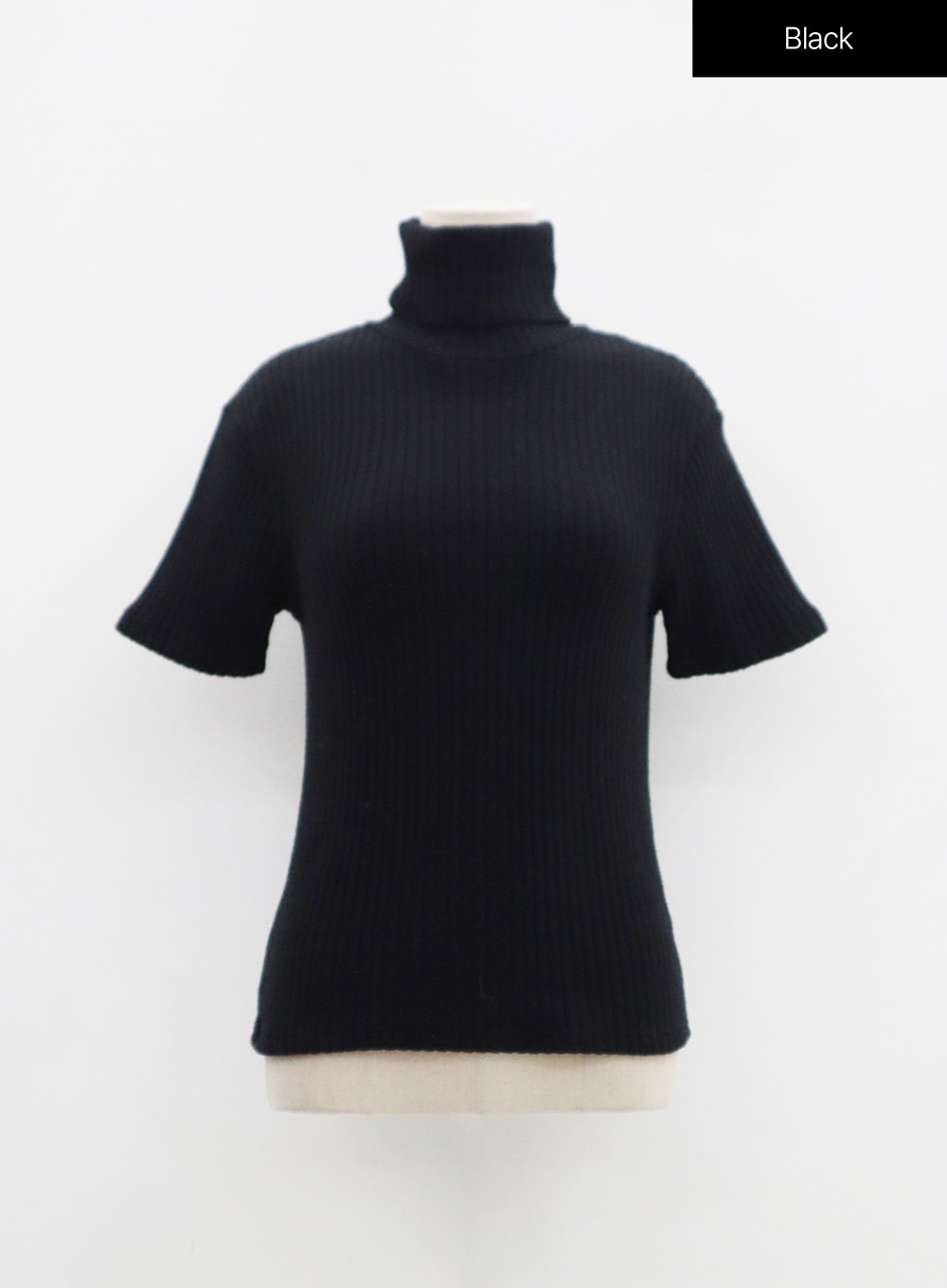 Short Sleeve Knit Turtleneck And Warmer Set OD13 - Korean Women's Fashion |  LEWKIN