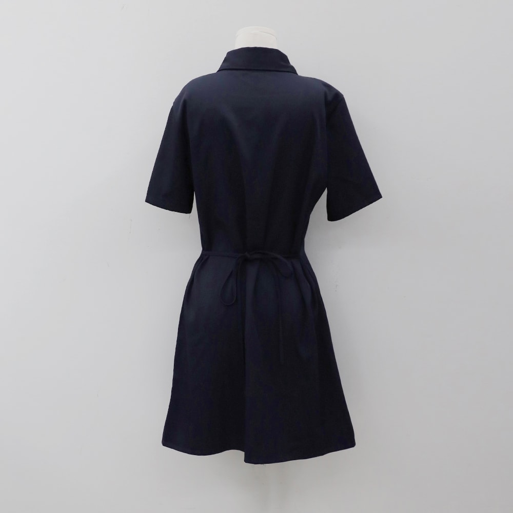 Slim Fit Mini Shirt Dress CY24 - Korean Women's Fashion | LEWKIN
