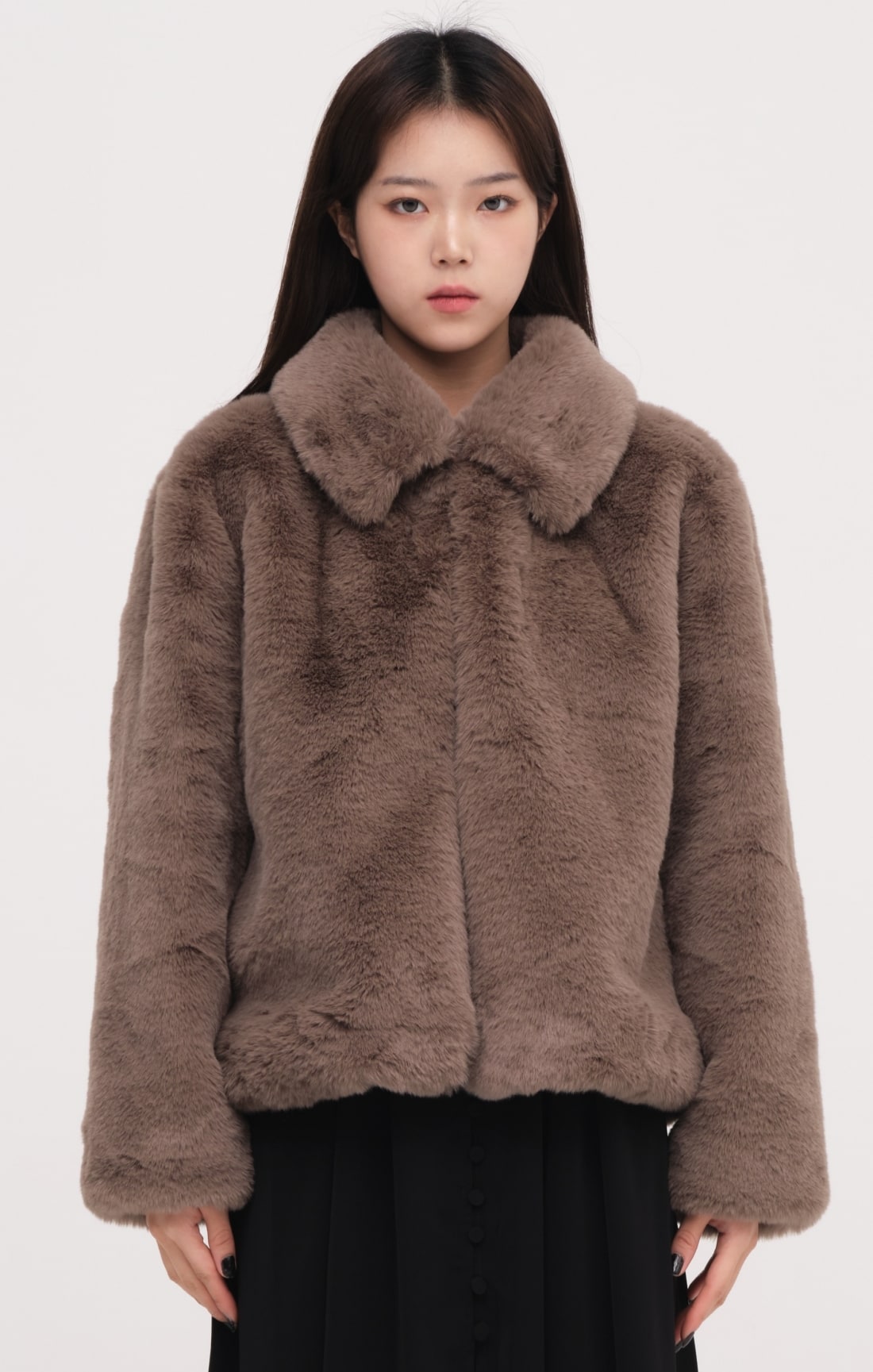 Short Faux Fur Jacket #201 - Lewkin